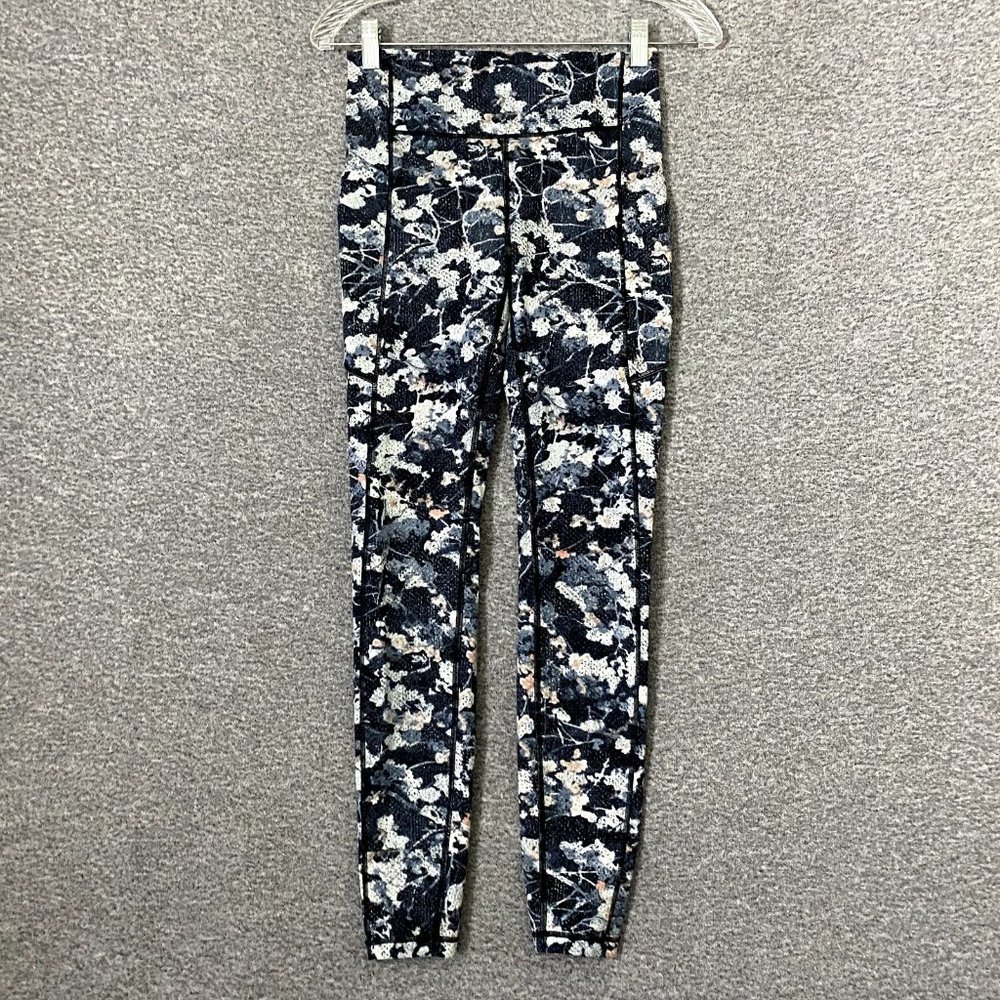 Lululemon Women's Size 4 Printed High Rise Speed Up Tight Activewear Leggings